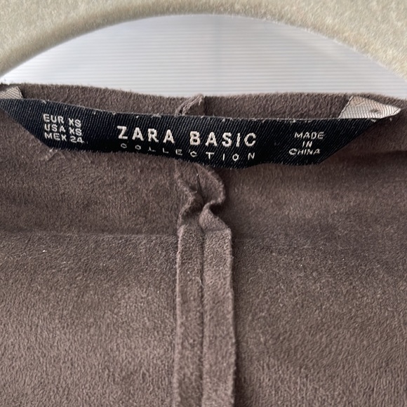 Zara suede blazer - Picture 3 of 4